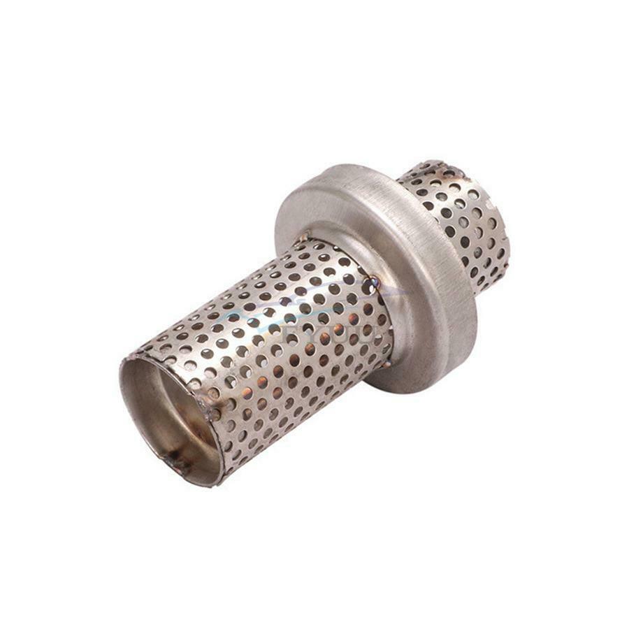 1PCS 61mm /100mm Universal Stainless Steel Motorcycle Exhaust Pipe Silencer