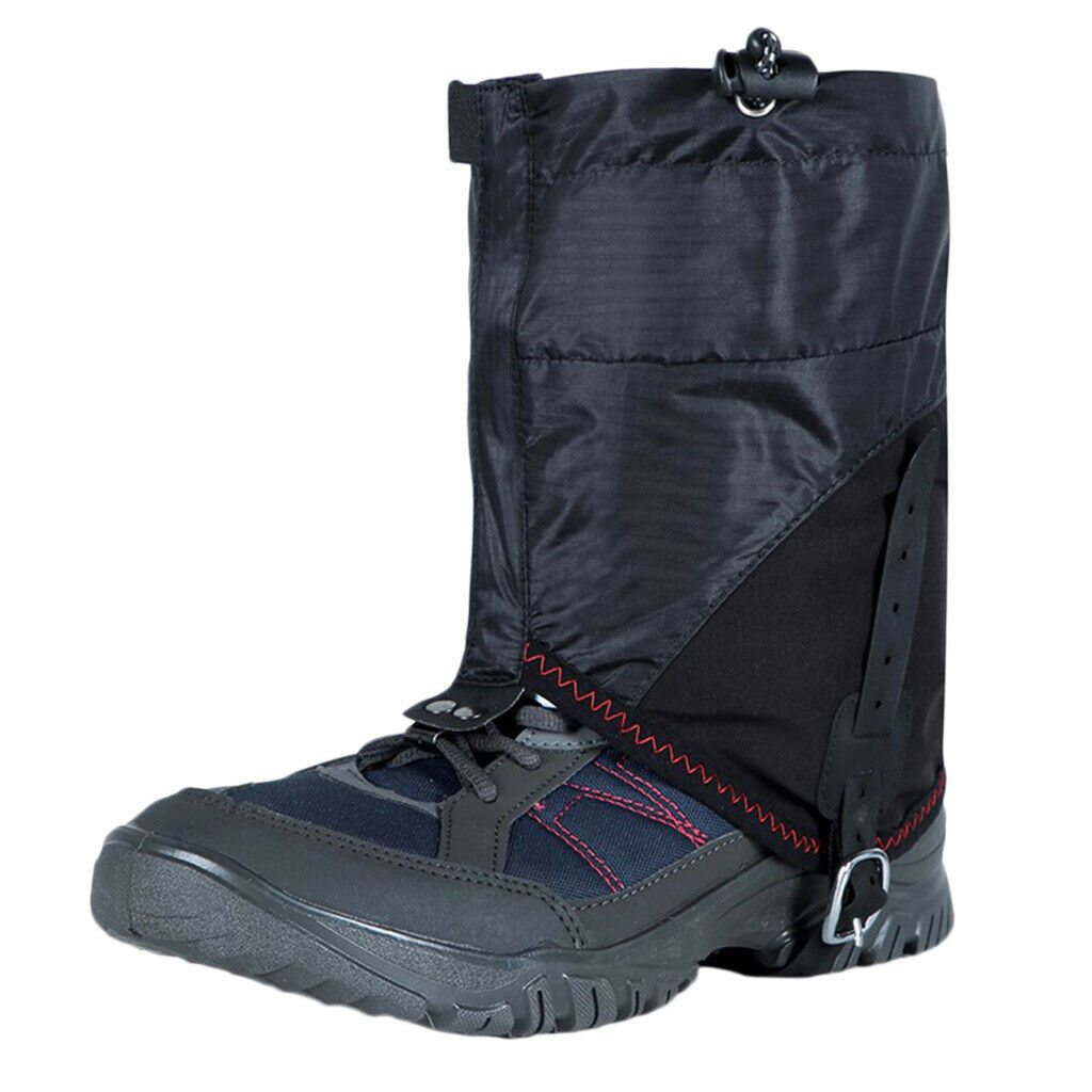 Adjustable Outdoor Waterproof Walking Ankle Gaiters for Hiking Climbing Hunting
