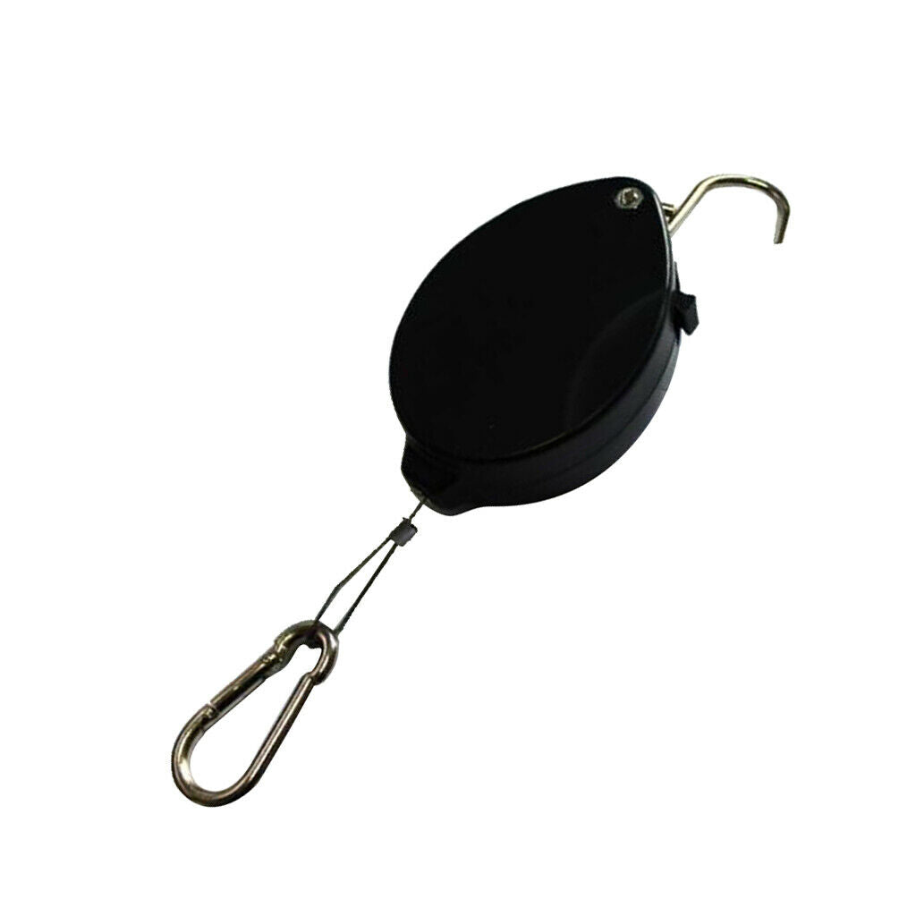Retractable Key Chain with Hook Steel Wire Rope 1.6m Widely use