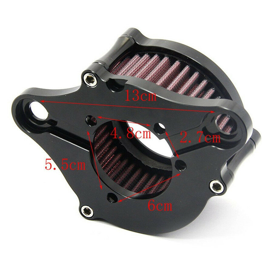 1x Air Cleaner Intake Filter System+Set of Mounting Accessories Re-usable