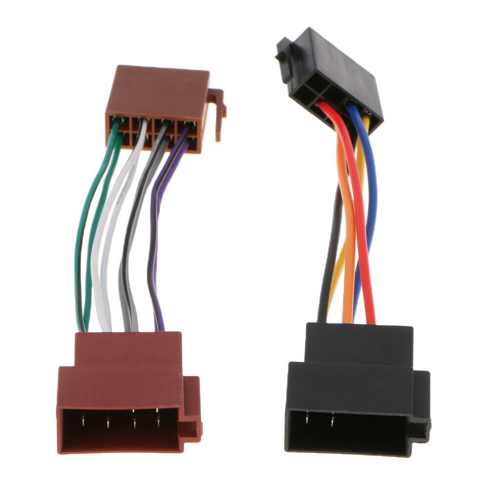 16 Pin ISO Lead Radio Male To Female Stereo Wiring Harness for Volkswagen