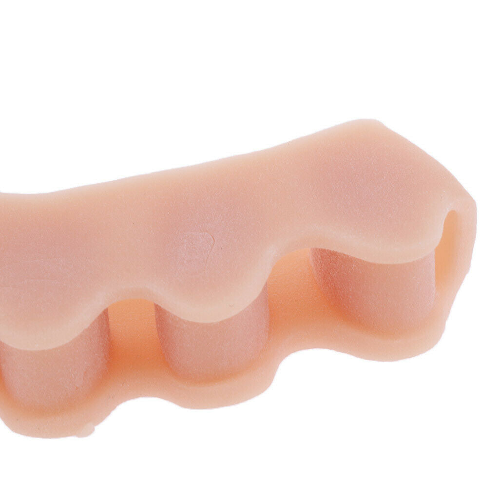 4Pairs Silicone Toe Stretchers Separators Spacer Bunion Protectors Men Women