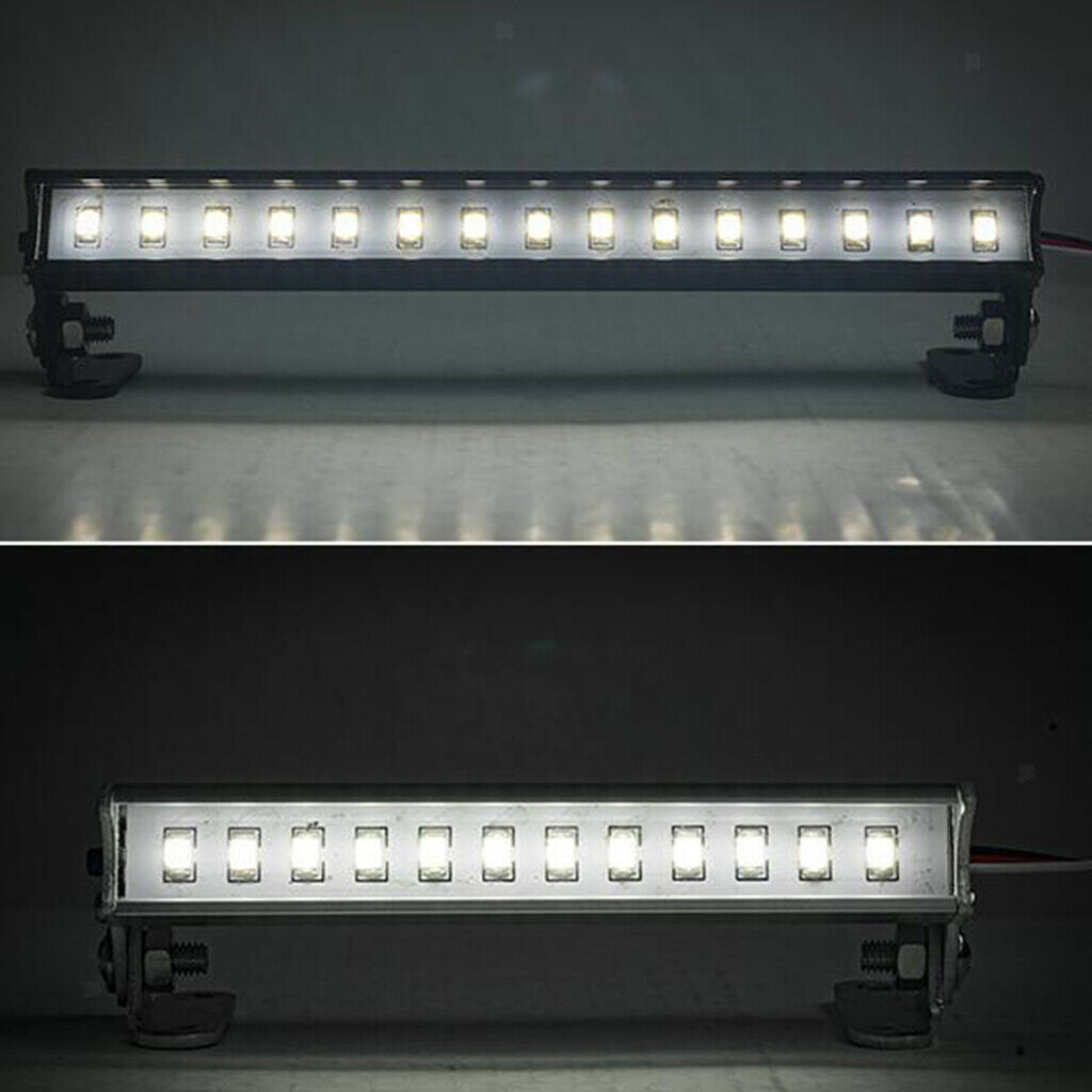 RC 15 LED 139mm Aluminum Light Bar for 1:10 1:8 Short Course Trucks TRX4 D