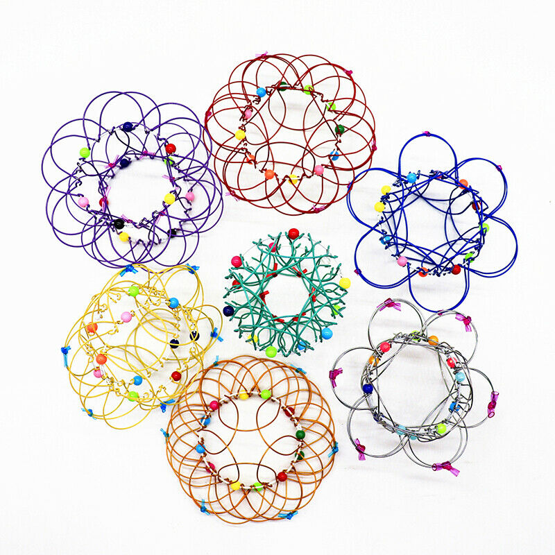 New Make Magic Steel Iron Ring Decompression Flexible Basket Soft Magical.l8