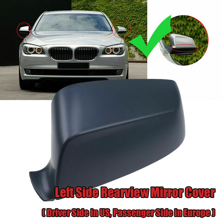 Left Driver Side Rear View Mirror Cover Fit BMW E64 E60 E61 F10 F11 530i 535i