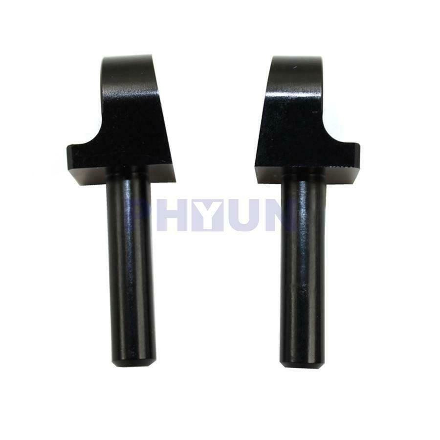 Windscreen Mounting Fixed Bolt Screw Black Steel 2pcs