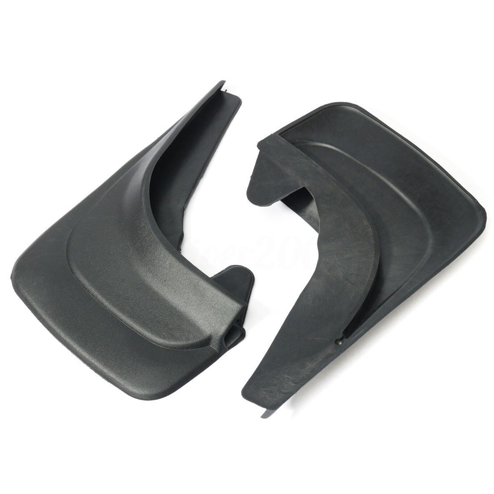 DIY Black Universal Front Rear  Mud Guards Splash Flaps 2PCS Car Truck Van