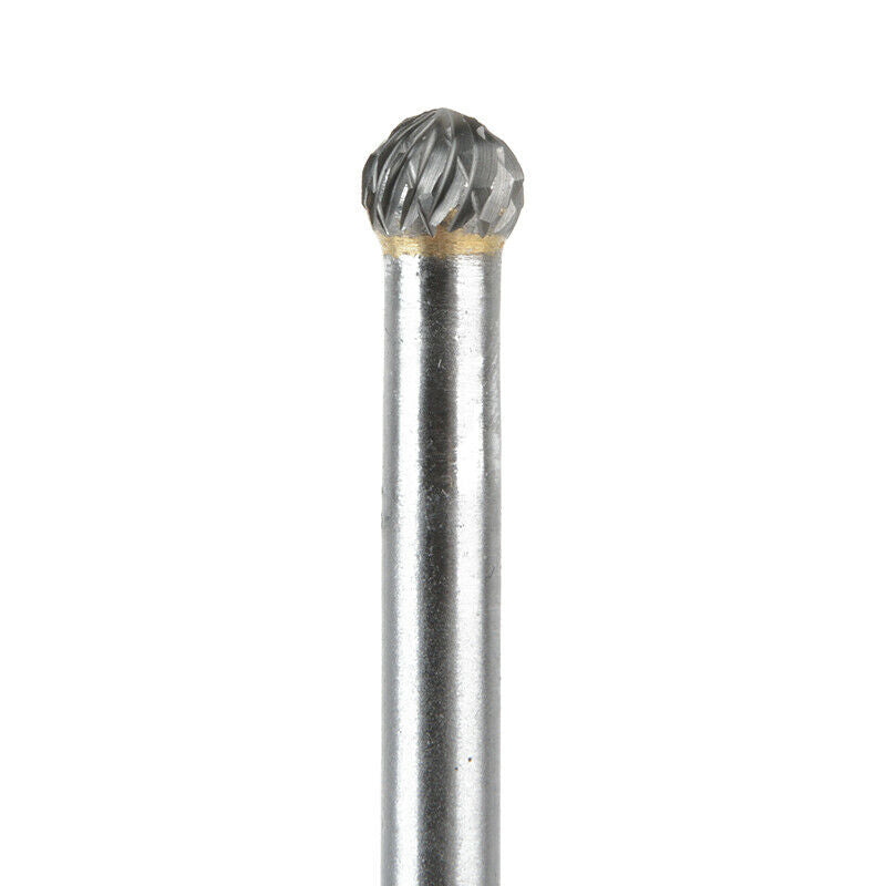 4Pcs/set Carbide Rotary File Tungsten Steel Grinding Head Rotary File 1/4" Shank