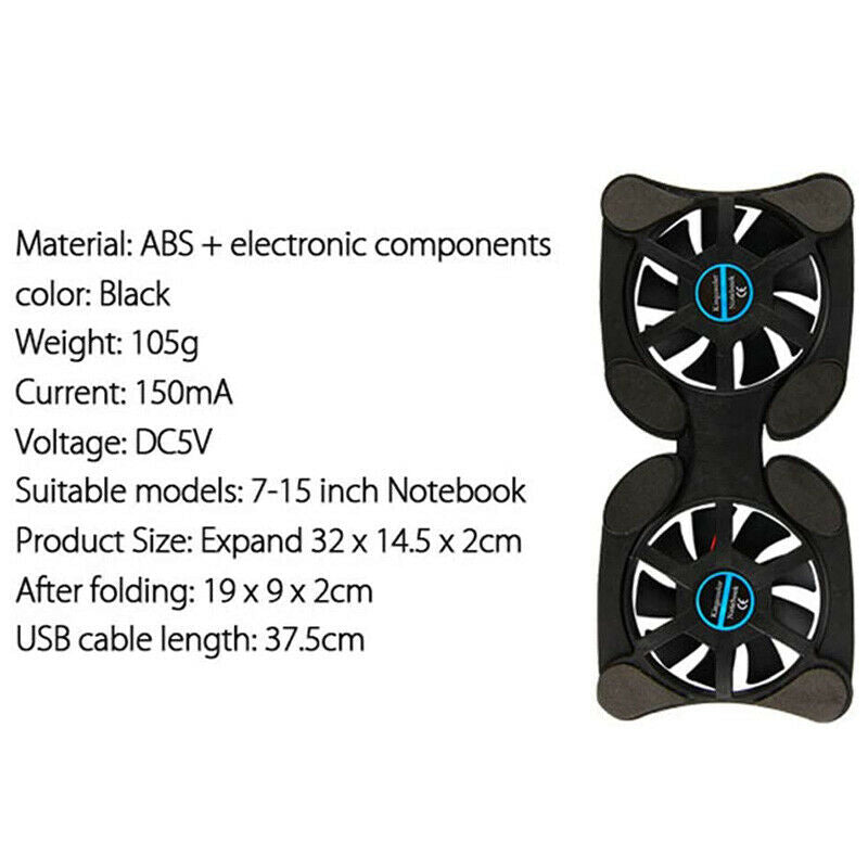 Laptop Cooling Base, Laptop Pc Support - Easy to Carry,Compatible for 10-15.6IY7