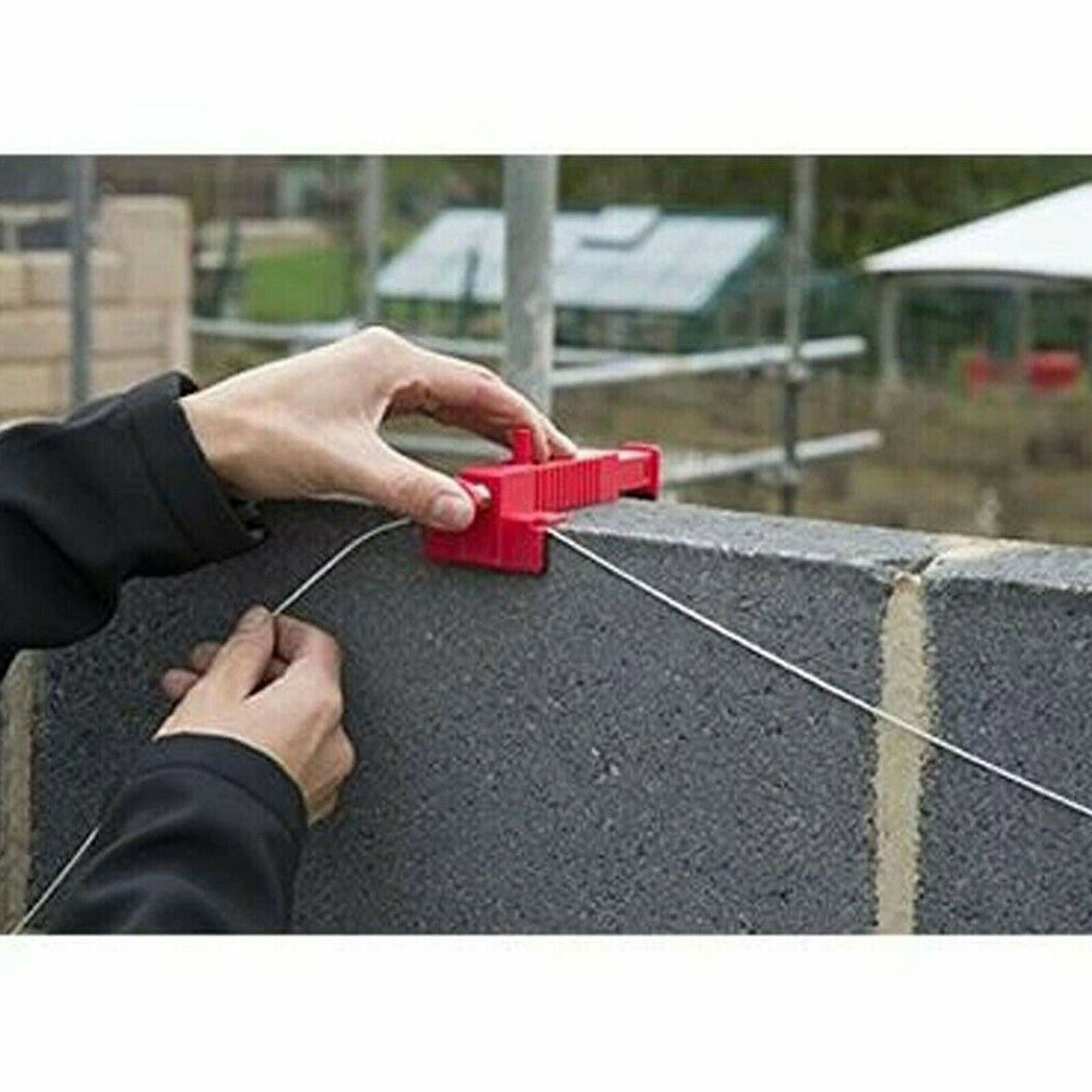 2X Brick Liner Runner Wire Drawer Bricklaying Trowel Fixer Building Construction