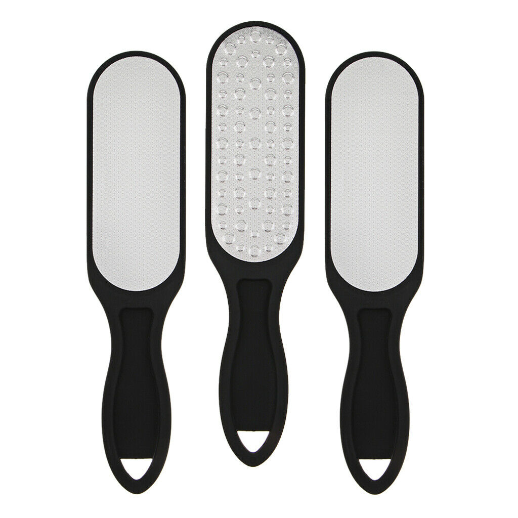 3 Pcs Foot Scrubber Pedicure Tools Hard Dead Callus Remover Foot Rasp File