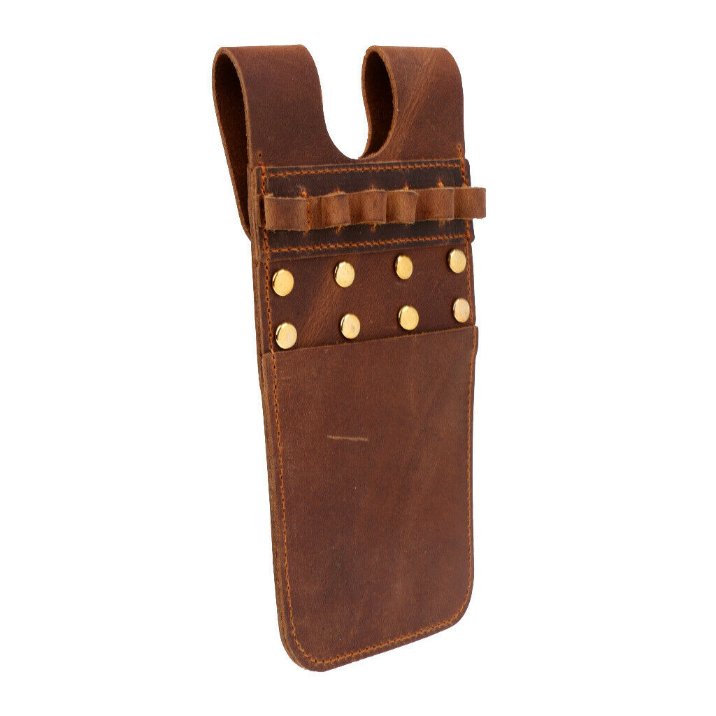 Archery In Artificial Leather Arrow Quiver 6 Arrows Bag Holder