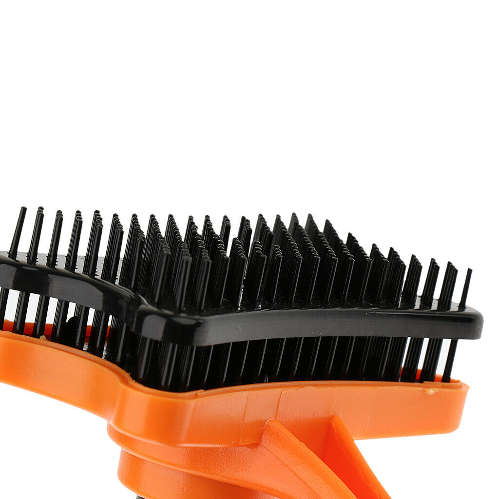 Gentle Pet Dog Cat Hair Grooming Comb Slicker Brush Groomer Tools Orange