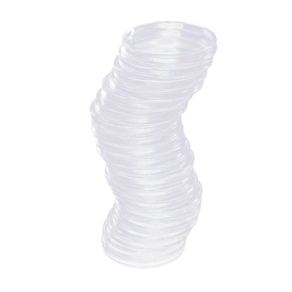 40pcs Plastic Coin Capsules Storage Case Protector Collector Case 45mm+41mm