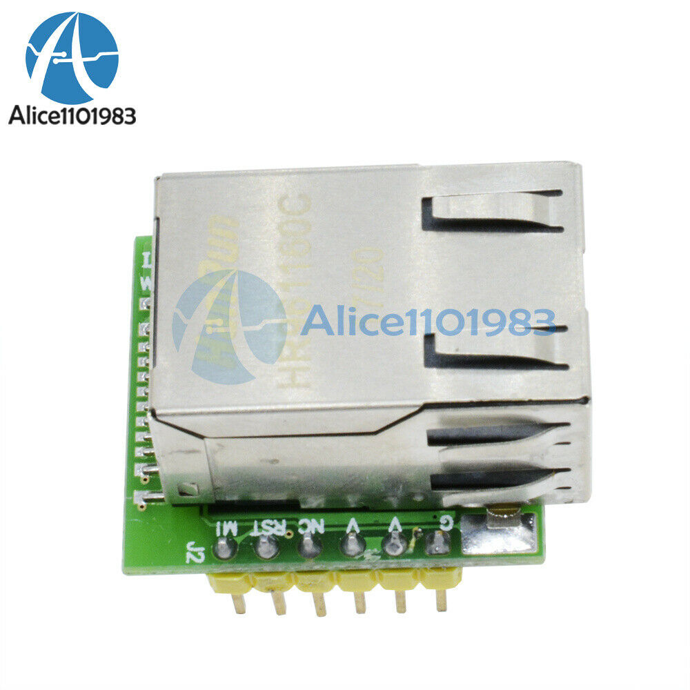 2PCS USR-ES1 ENC28J60 W5500 Chip SPI to LAN/ Ethernet Converter TCP/IP Module