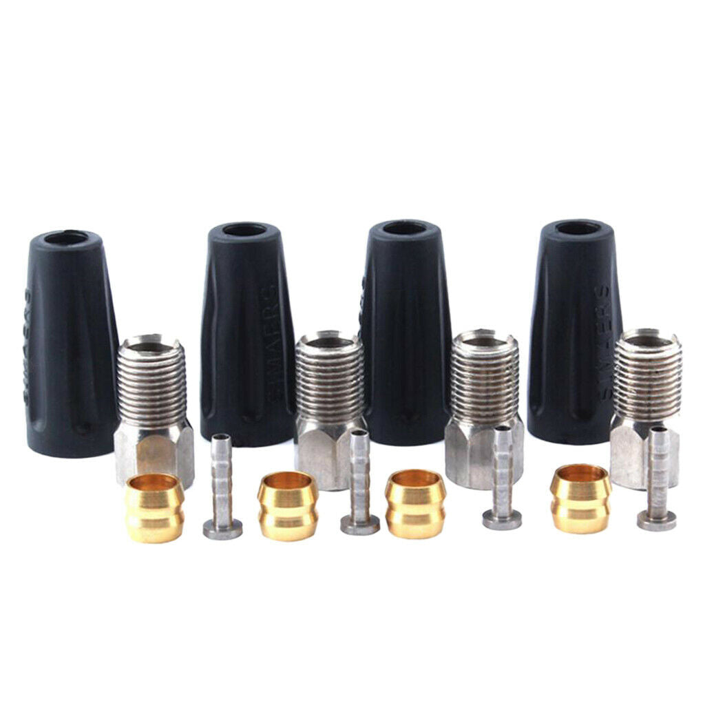16X Hydraulic Disc Brake Tube Oil Needle Olive Head Tubing Screw Cover BH90