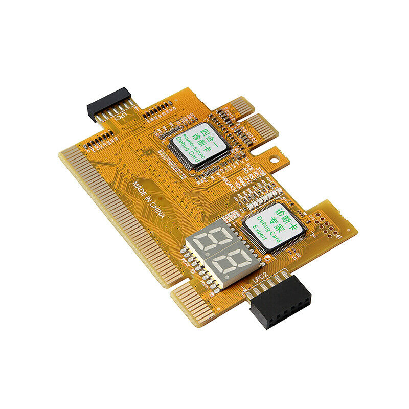 PCI PCIe 2LPC motherboard Diagnostic Card Computer fault test card Desktop 4 in1