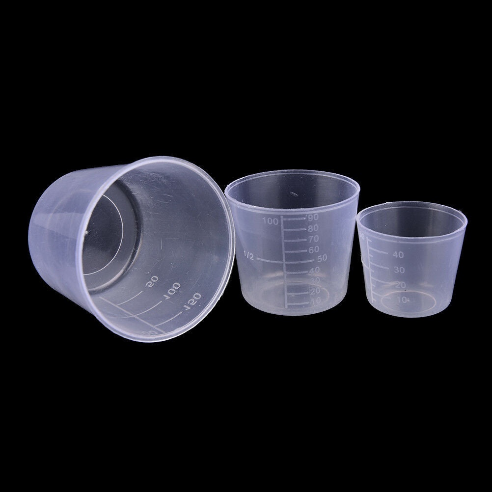 Small Plastic Glue Mixing Cup Bait Mix Measuring Cups Kit  for Carp Fishin.l8