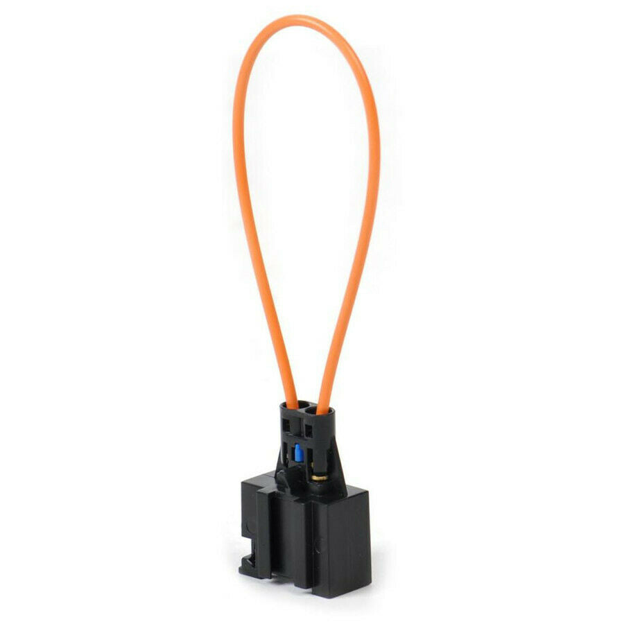 Stable Plastic Î¦1.0 Core Diagnostic Fiber Optic Loop Male & Female Plug Adapter