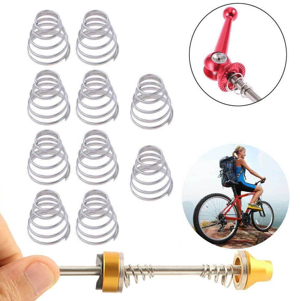 10Pcs Professional Replacement Springs for Bike Quick Release Skewer - Durable