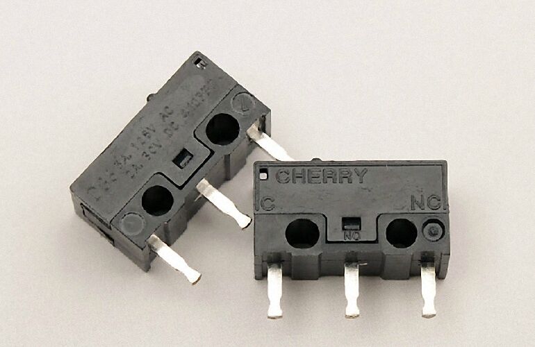 2PCs CHERRY DG6 1.47N Micro Switch Microswitch (Germany) for Mouse [M_M_S]