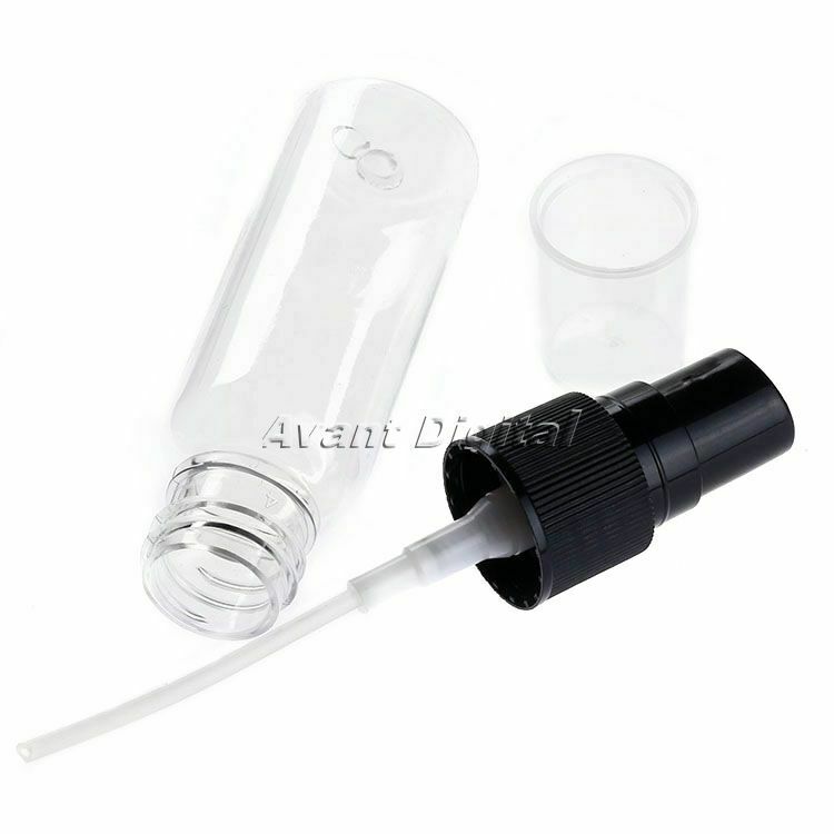 5pcs 20ml Durable Plastic Refillable Perfume Empty Bottle Pump Spray
