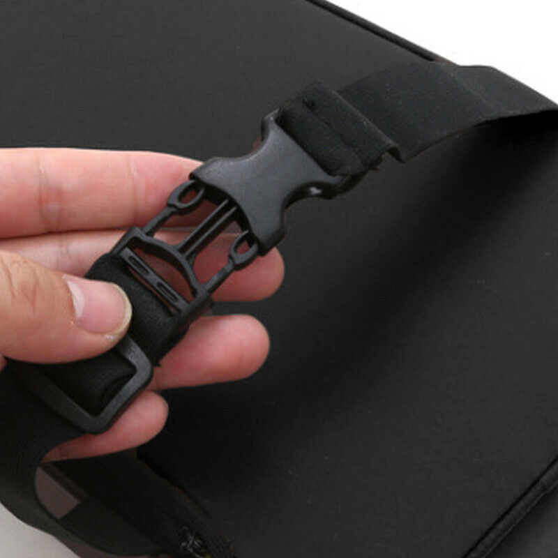 Car Center Console Armrest Sponge Cover w/ Pockets Heightening Pad Rest Cushion