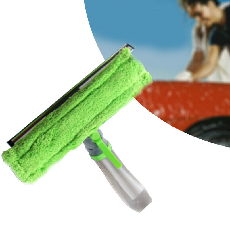 Car Cleaning Brush Kit Multi-Function Water Spray Brush Home Glass Wipe Scraper