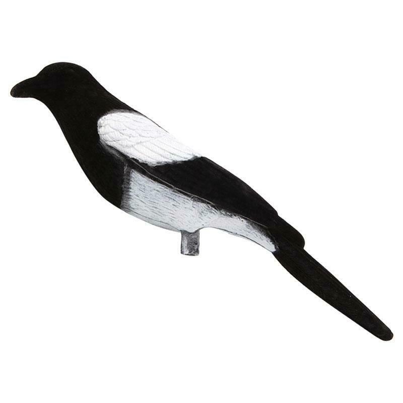 Magpie Bird Painted Decoy Shell Outdoors Shot Hunting Shooting Lures Bait Tool