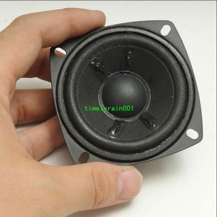 2pcs 2.75"inch 70mm 4Ohm 3W Full-range speaker Loudspeaker Neodymium Home Audio
