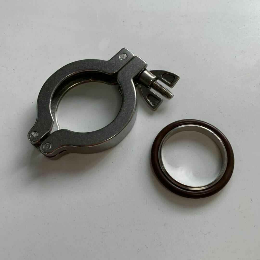 KF-40 vacuum clamp stainless steel Contain circle quick release flange 1PC