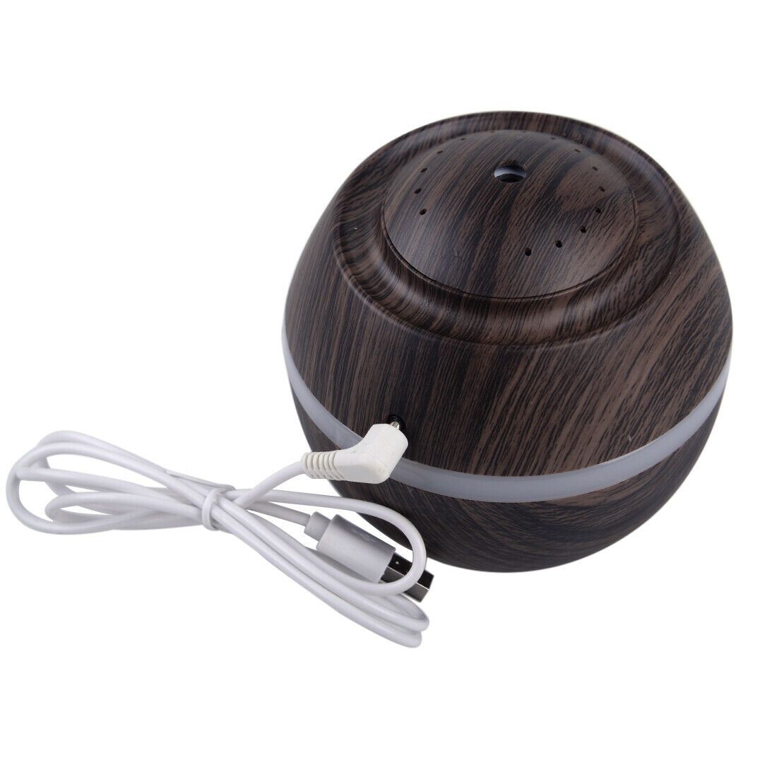 Wooden texture USB LED Air Ultrasonic Humidifier Purifier Aroma Diffuser An
