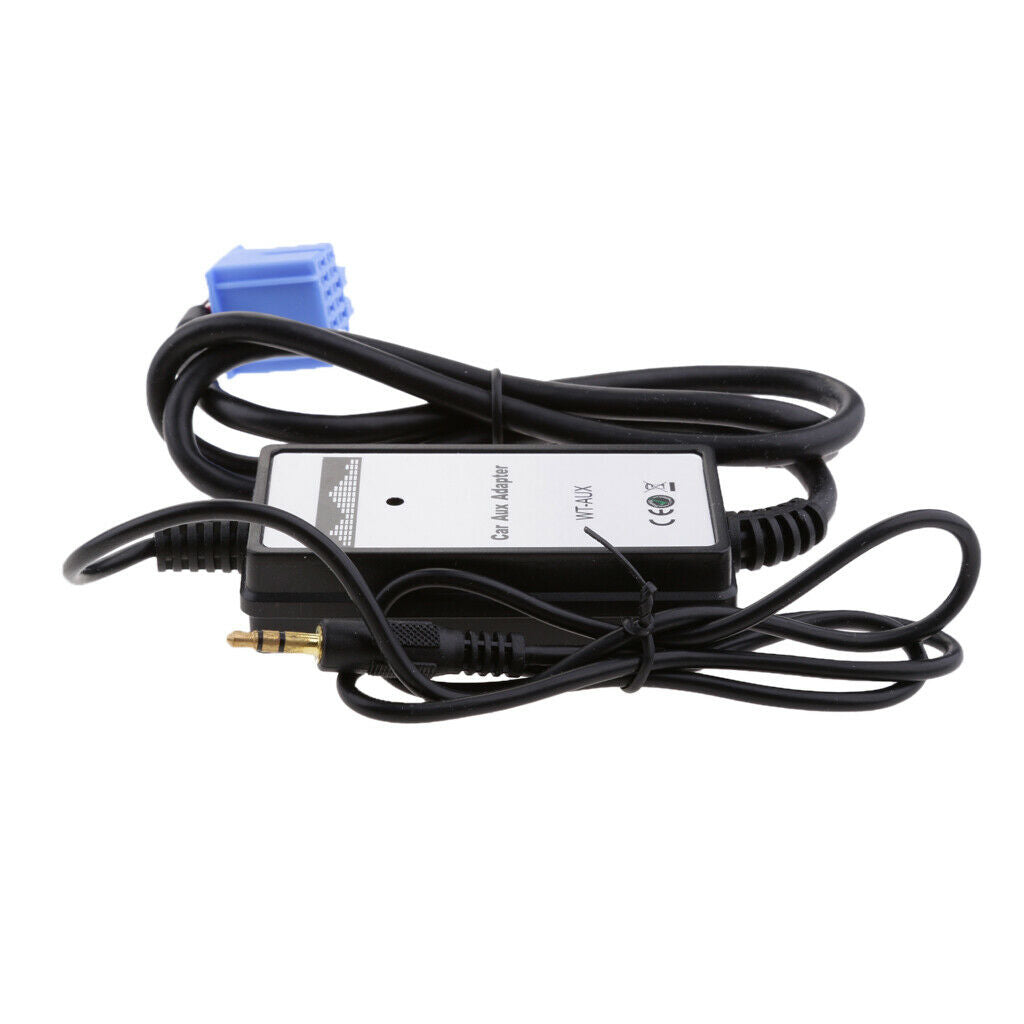 Car 3.5mm Aux-in MP3 Player Radio 7+7Pin Adapter For  Accord Civic CRV