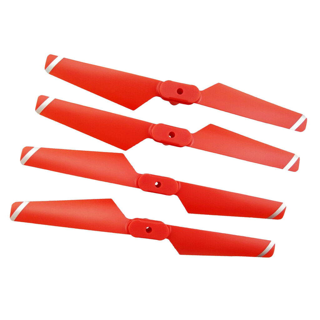 4pcs Replacement Propeller Props CW CCW for XS809 XS809W Drone Accessories - Red