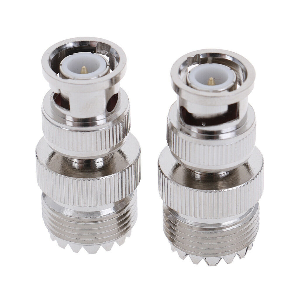 1PC BNC male plug to SO239 UHF female jack RF coaxial adapter cable conne.l8