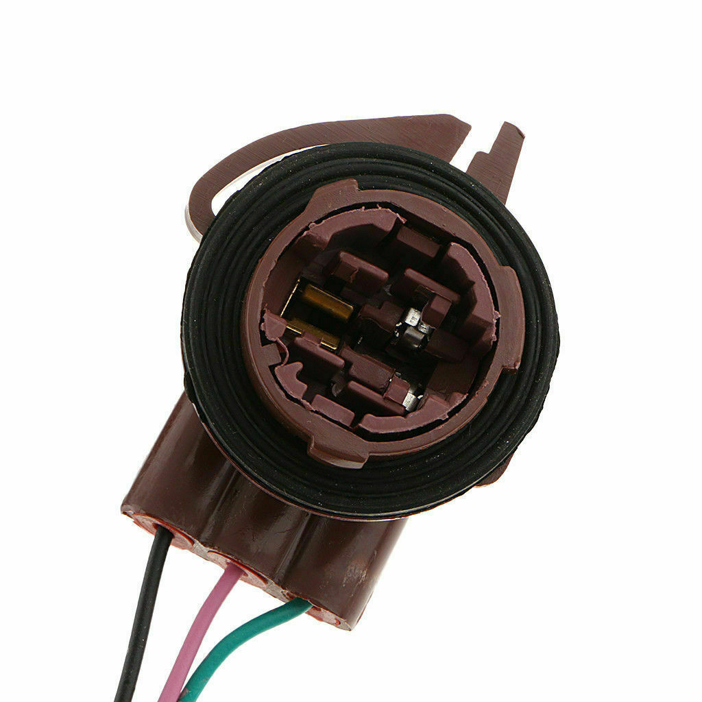 2pcs 3156 3157 4157 Pre-Wired Harness Socket For LED Signal Brake Turn Light