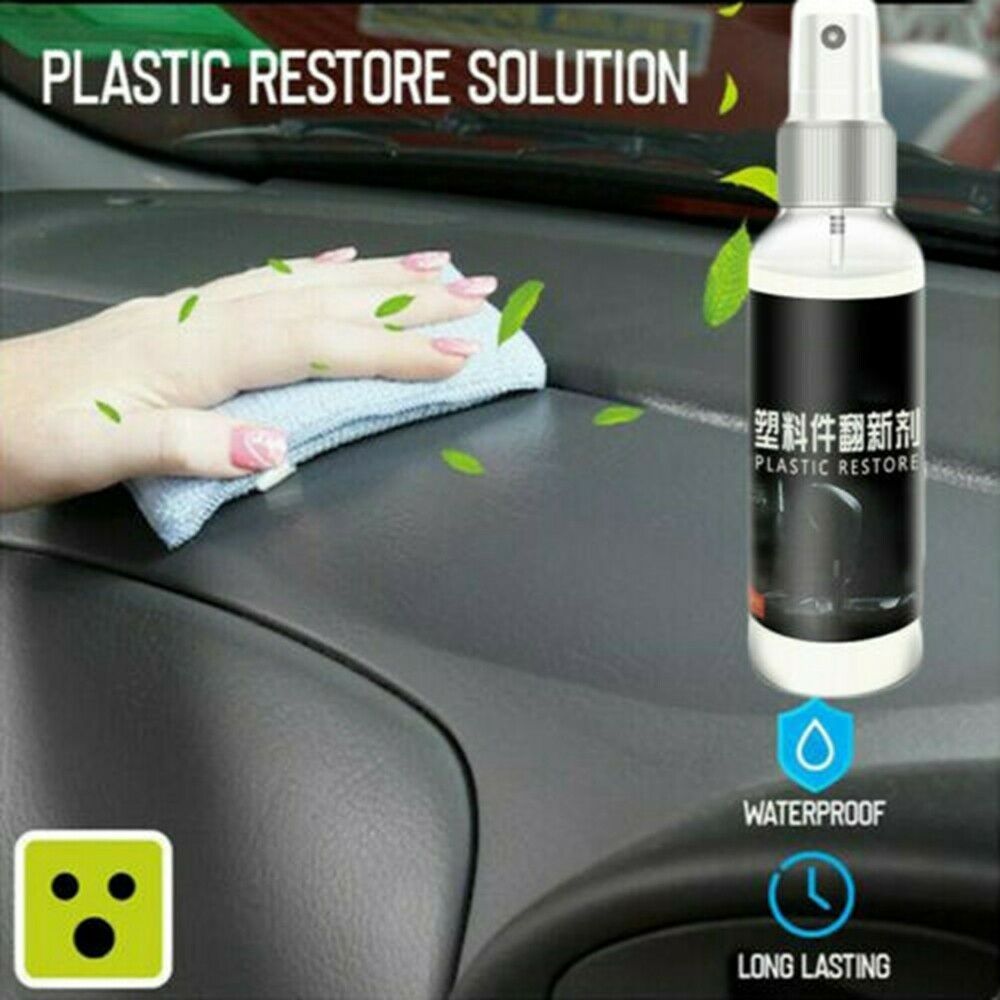 Interior Plastic Plastic Parts Wax Retreading Agent Renewed Plastic Restore USA