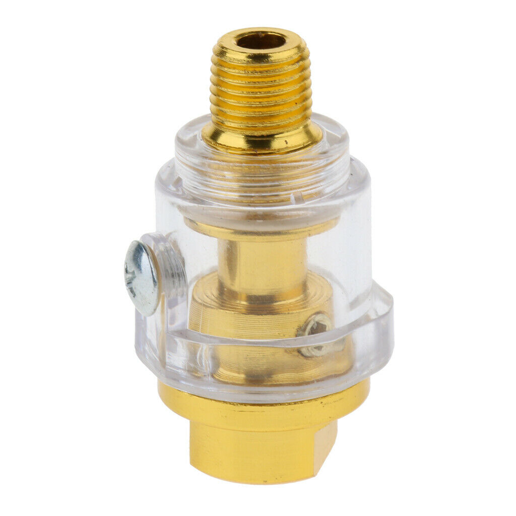 Solid Air Tool Compressor Mini In Line Oiler Lubricator 1/4" NPT, Durable