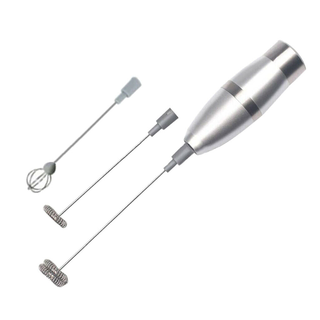 Electric Milk Frother Egg Beater Handheld Foamer Blender Creamer Drink Mixer