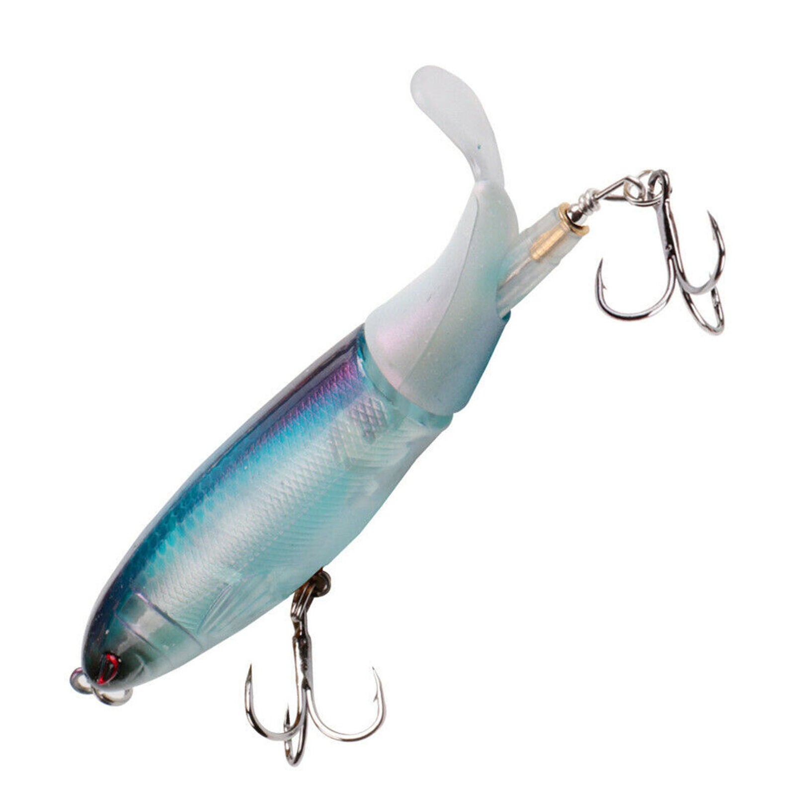 Whopper Plopper Fishing Lures Top water Floating Rotating Tail Surface Crankbait