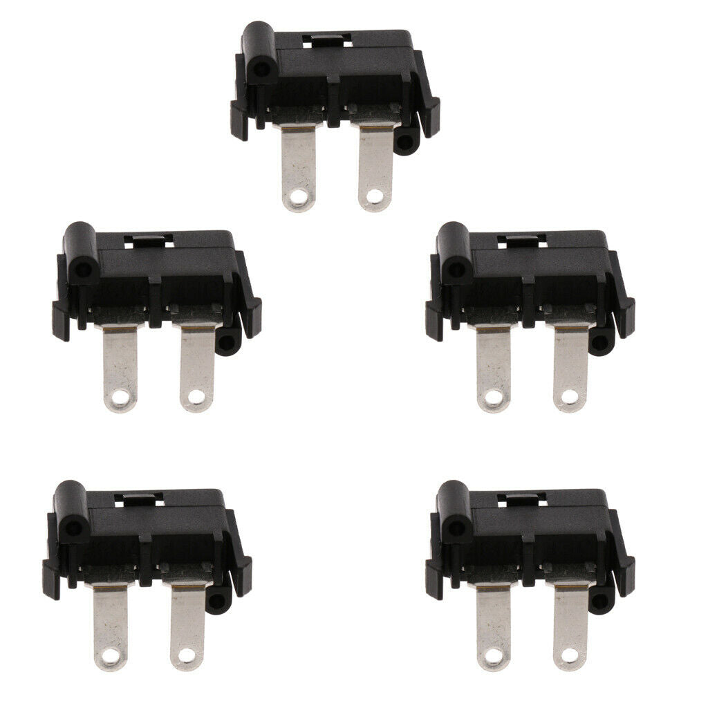 5 Pieces 30A 2-Pin Amp Auto Blade Standard Fuse Holder Box +Cover