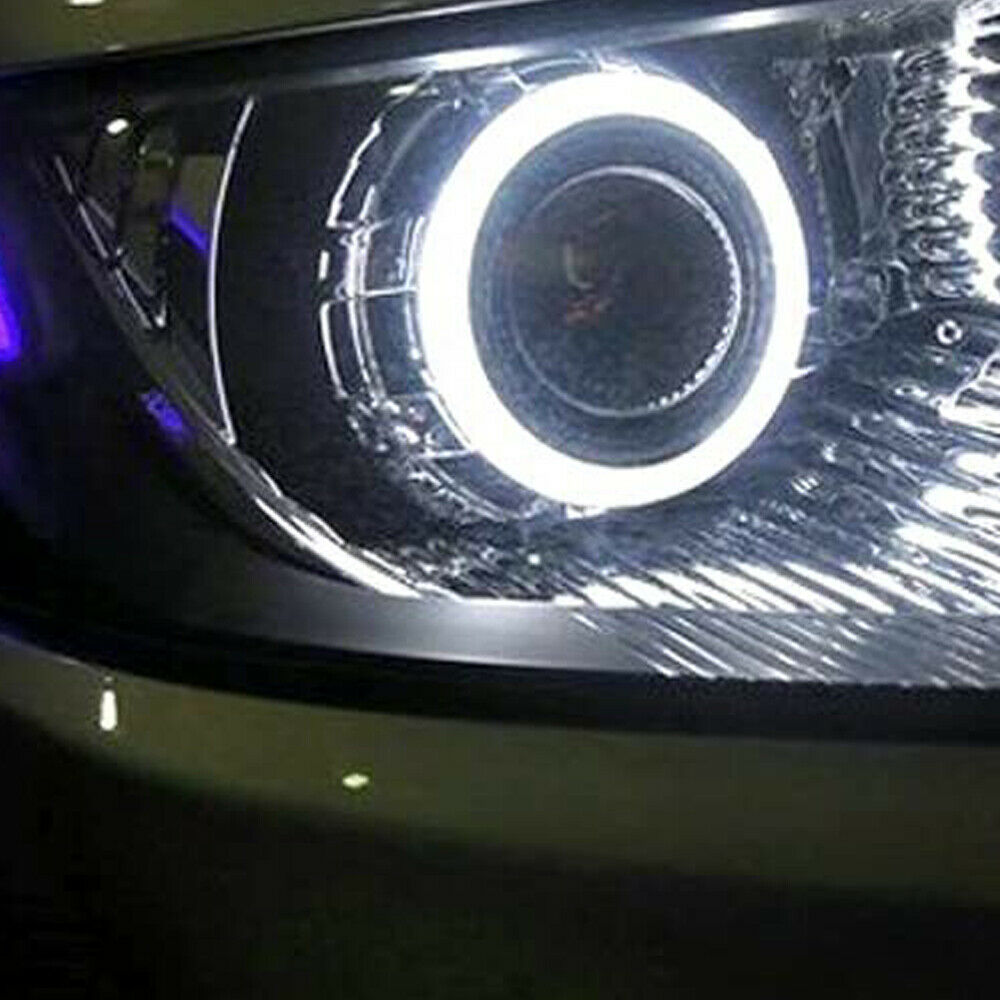 Halogen Headlight 6000k CCFL Angel Eyes Halo Rings Kit For BMW E83 X3