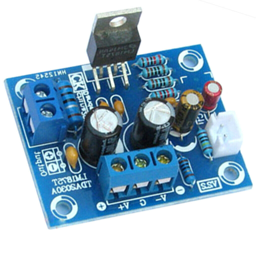 Mini DIY Audio HIFI Amplifier Board Module Kit for LM1875T Audio