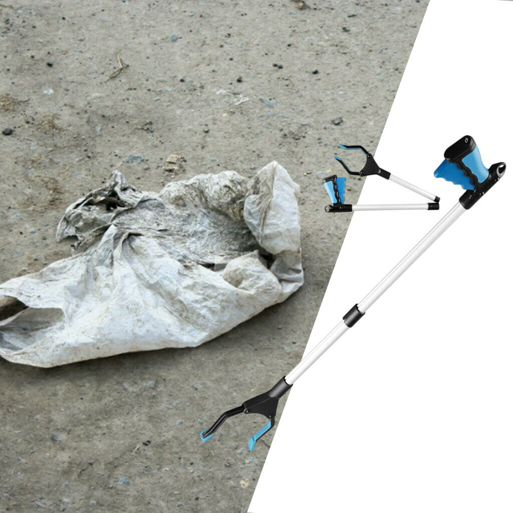 Reacher Grabber Tool, 32" Lightweight Extra Long Handy Trash Claw Grabber,
