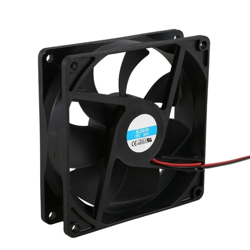 92mm x 25mm 24V 2Pin Sleeve Bea Cooling Fan for PC Case CPU Cooler O9V5V5