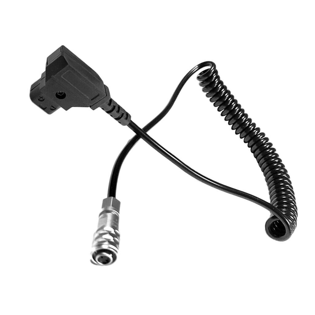 Male D-tap to Weipu SF610 2Pin Plug Power Adapter Cable for BMPCC 4K Camera