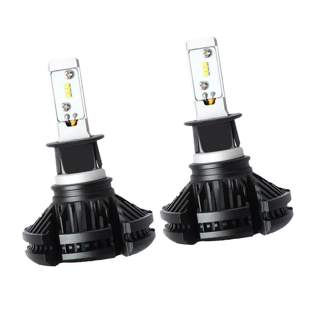 Pair 9006 9V-32V Car Motorcycle Headlight Bulb 6500K 50W Fog Driving Light