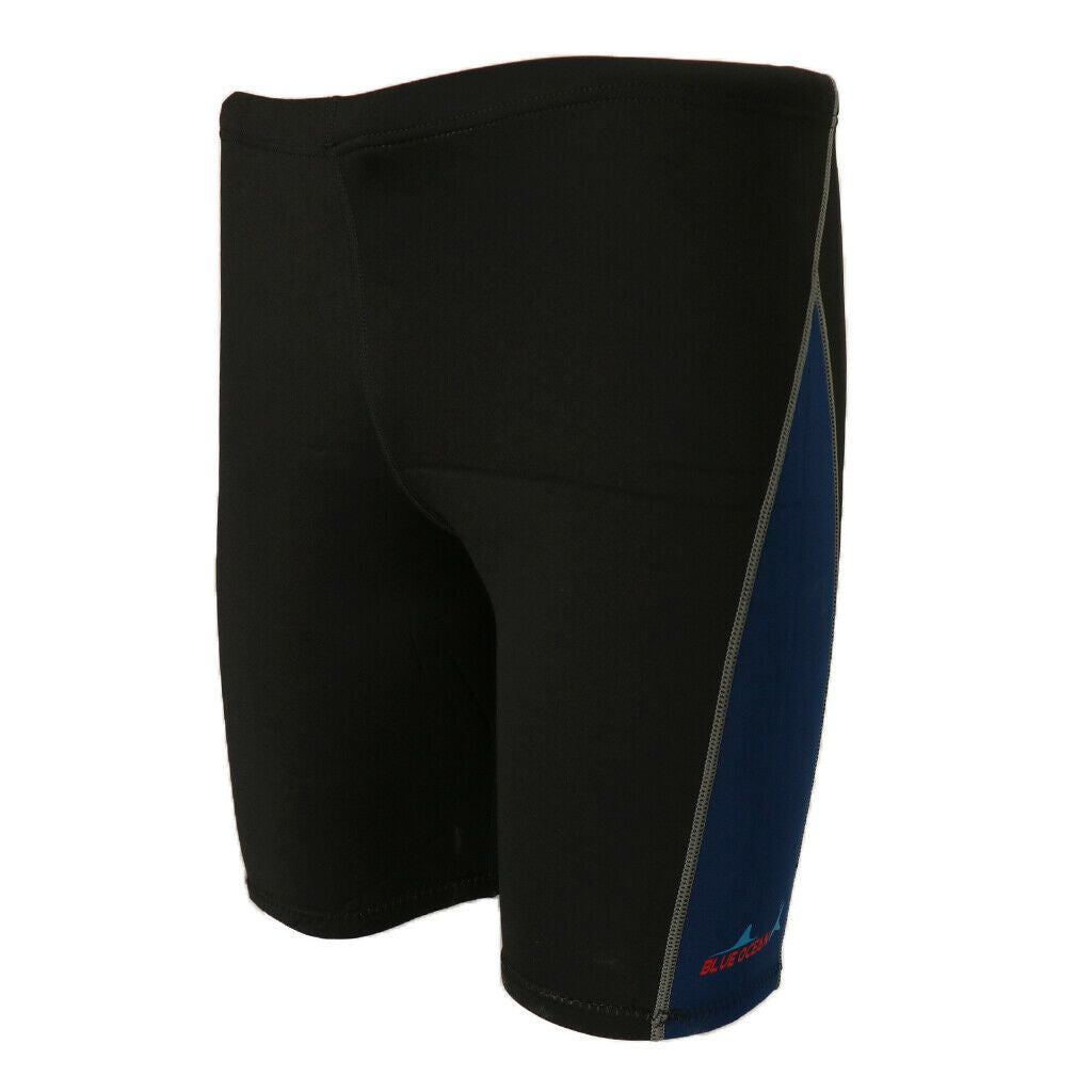 1.8mm Neoprene Wetsuit Shorts Pants Snorkeling Diving Surfing S Dark Blue