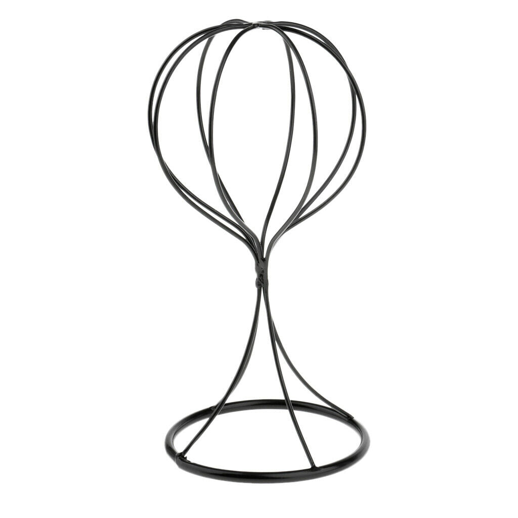 Metal Hat Cap Storage Display Stand Tabletop Hair Wig Rack Shelf Holder Tool 32