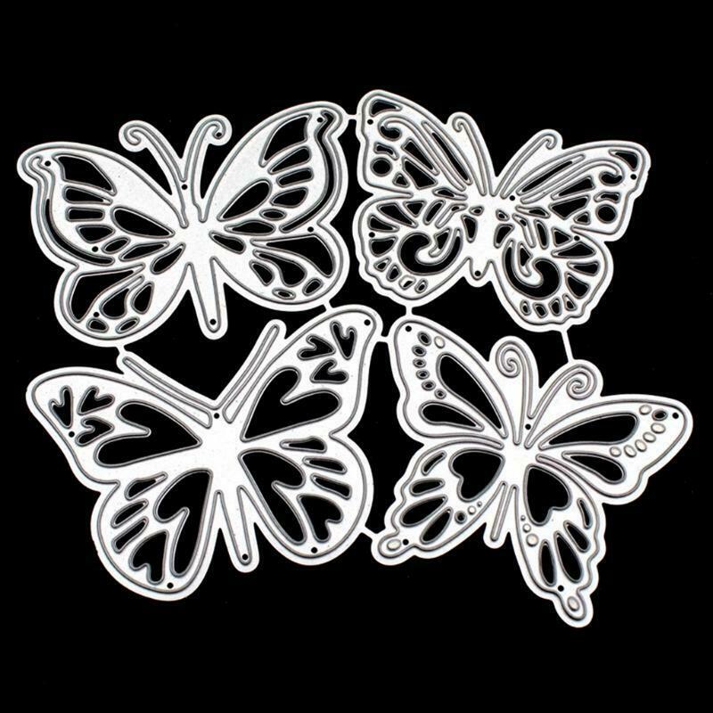Butterfly Metal Cutting Dies Stencil Scrapbook DIY Album Stamp Paper Card Mold
